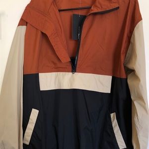 NWT COLORBLOCK WIND BREAKER JACKET
